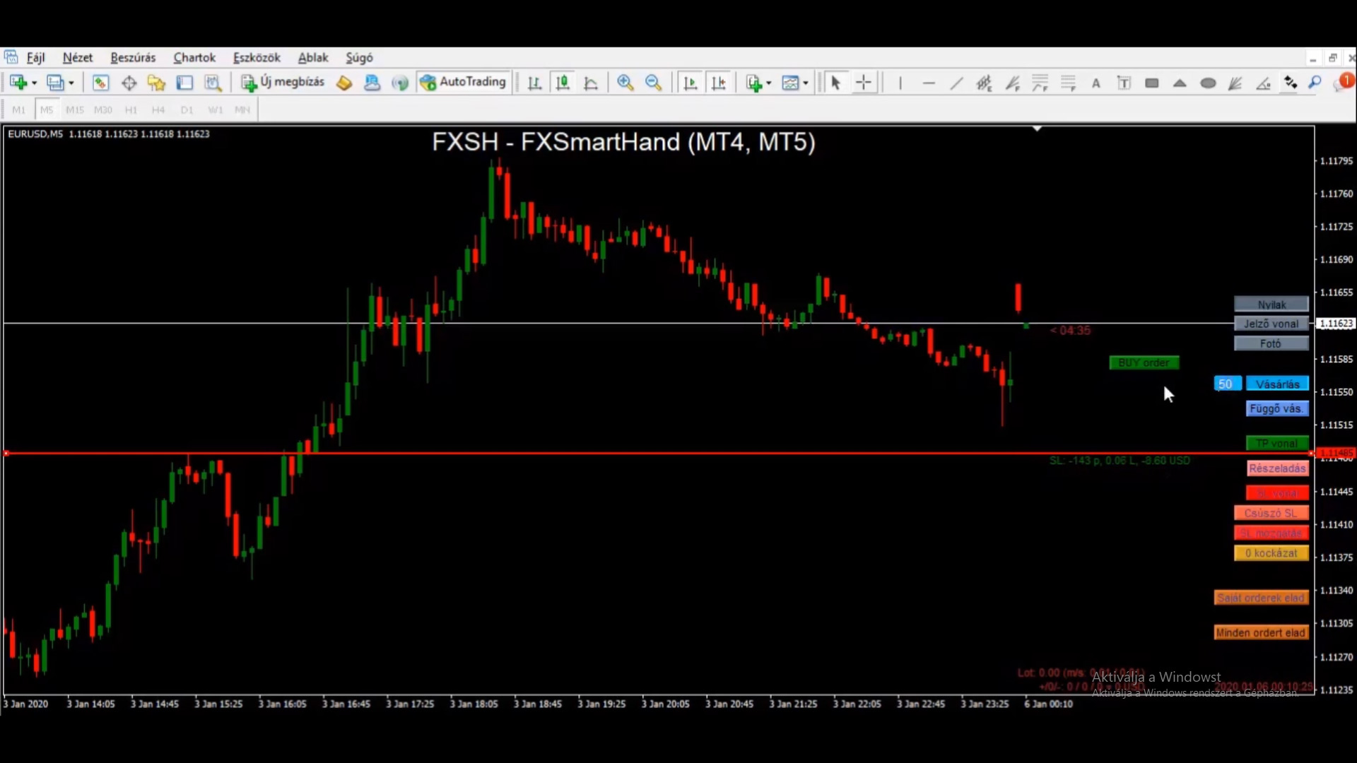 FXSmartHand order vsrls gyors bemutatsa